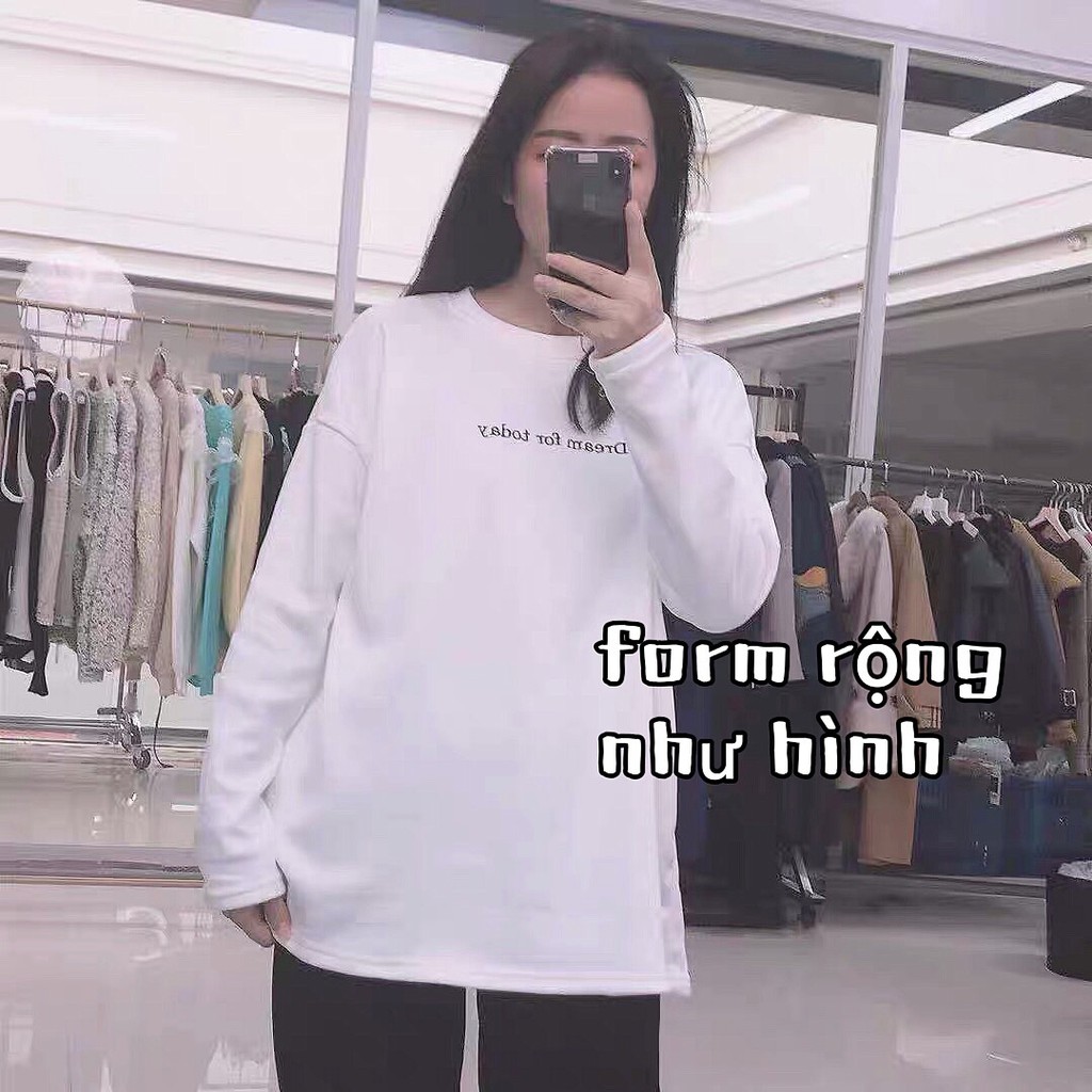 Áo Thun Nữ Dài Tay Thêu Chữ Nổi Suck a Lovely Face Chất Cotton, Áo Thu Đông GOMTREND Form Rộng Kiểu Dáng Basic