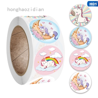 Miếng Dán Thưởng Hình Kỳ Lân Hoạt Hình Dễ Thương Cho Học Sinh