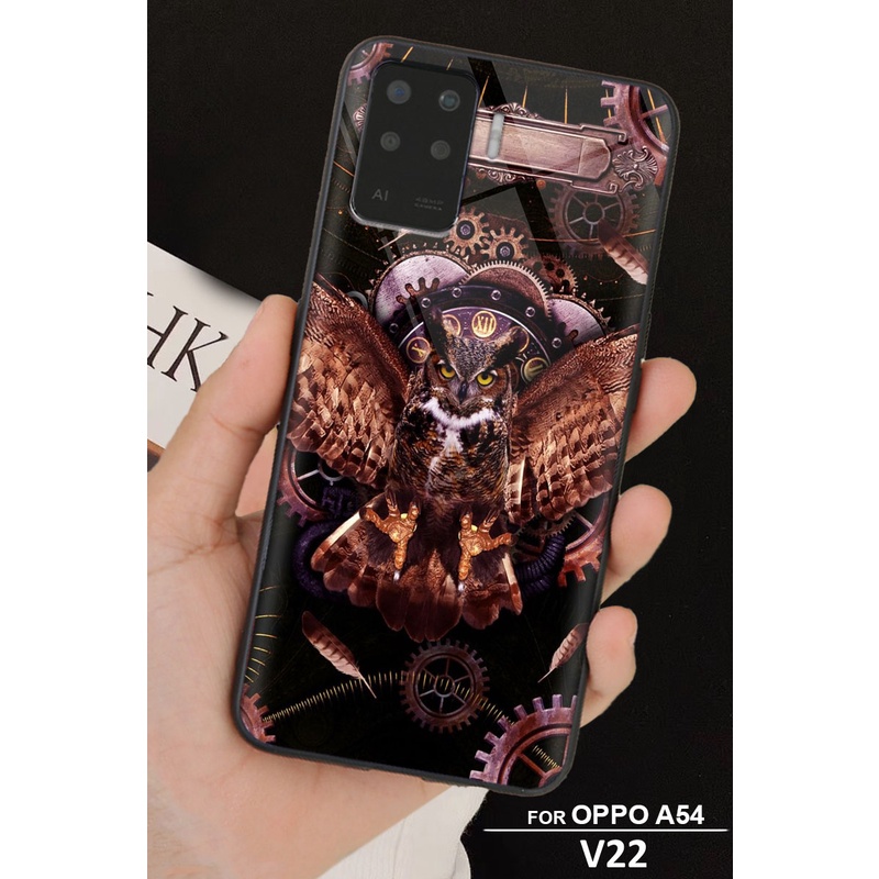 ỐP LƯNG OPPO A54 hình rồng vàng,sói,hổ,báo,ngựa cực ngầu