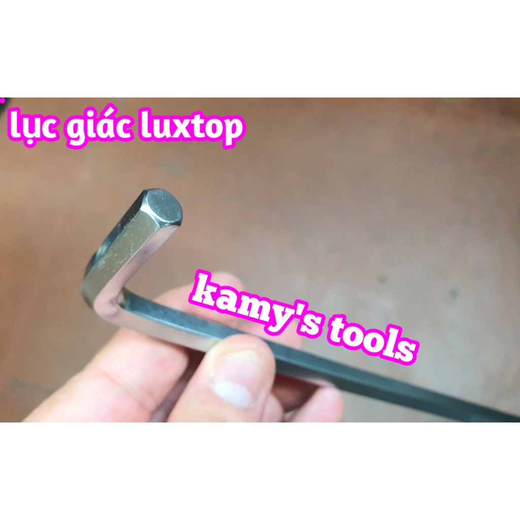 Lục giác bi Luxtop 2mm, 2.5mm, 3mm, 4mm, 5mm, 6mm, 8mm