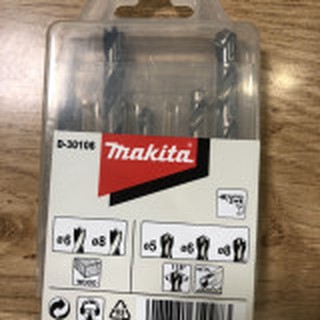 Bộ mũi khoan gỗ và sắt 5 mũi Makita