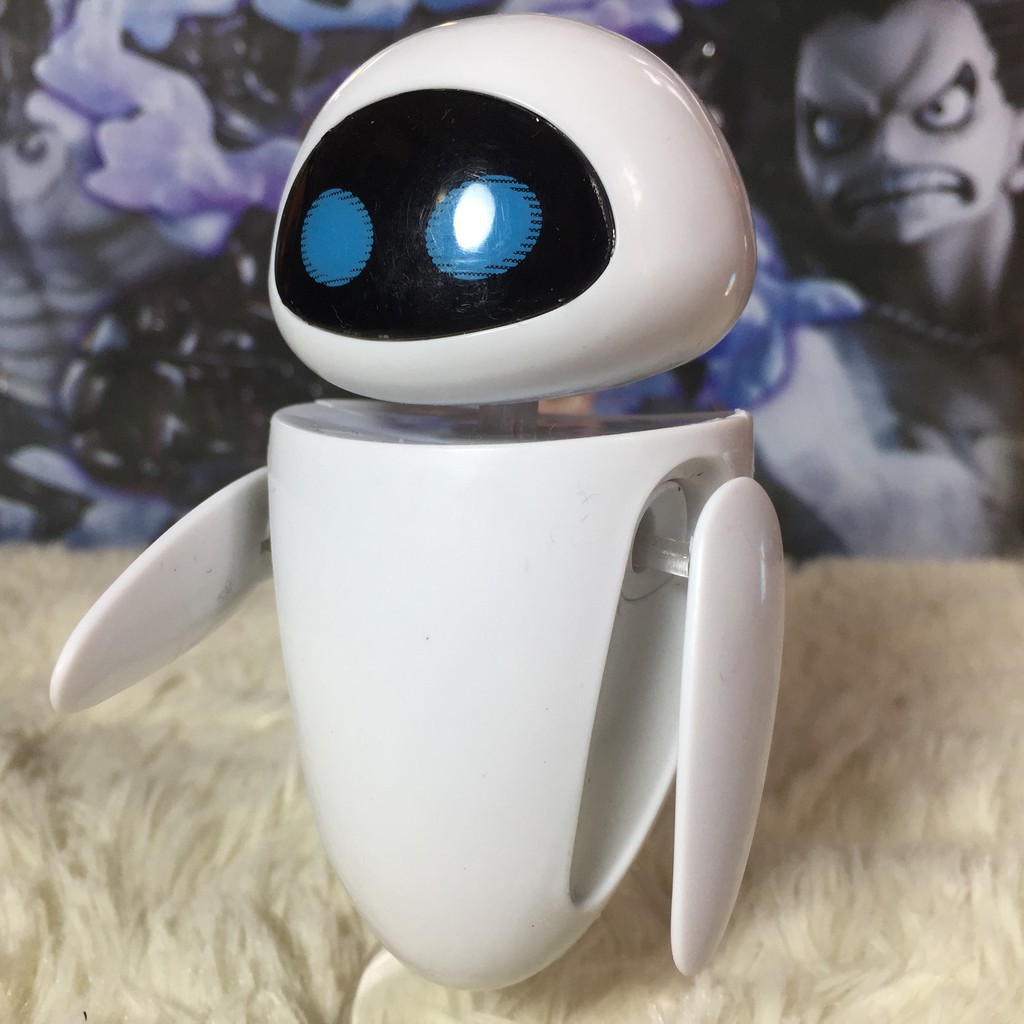 Mô hình nhân vật Wall-E, EVE phim Robot biết yêu cao 7cm