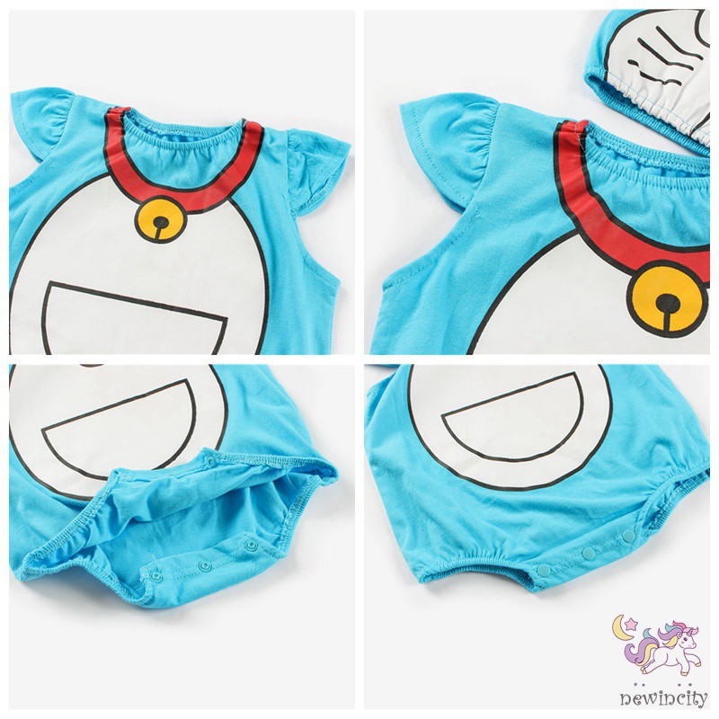 Jumpsuit Sát Nách Hoạ Tiết Hoạt Hình Phong Cách Hàn Quốc Cho Bé