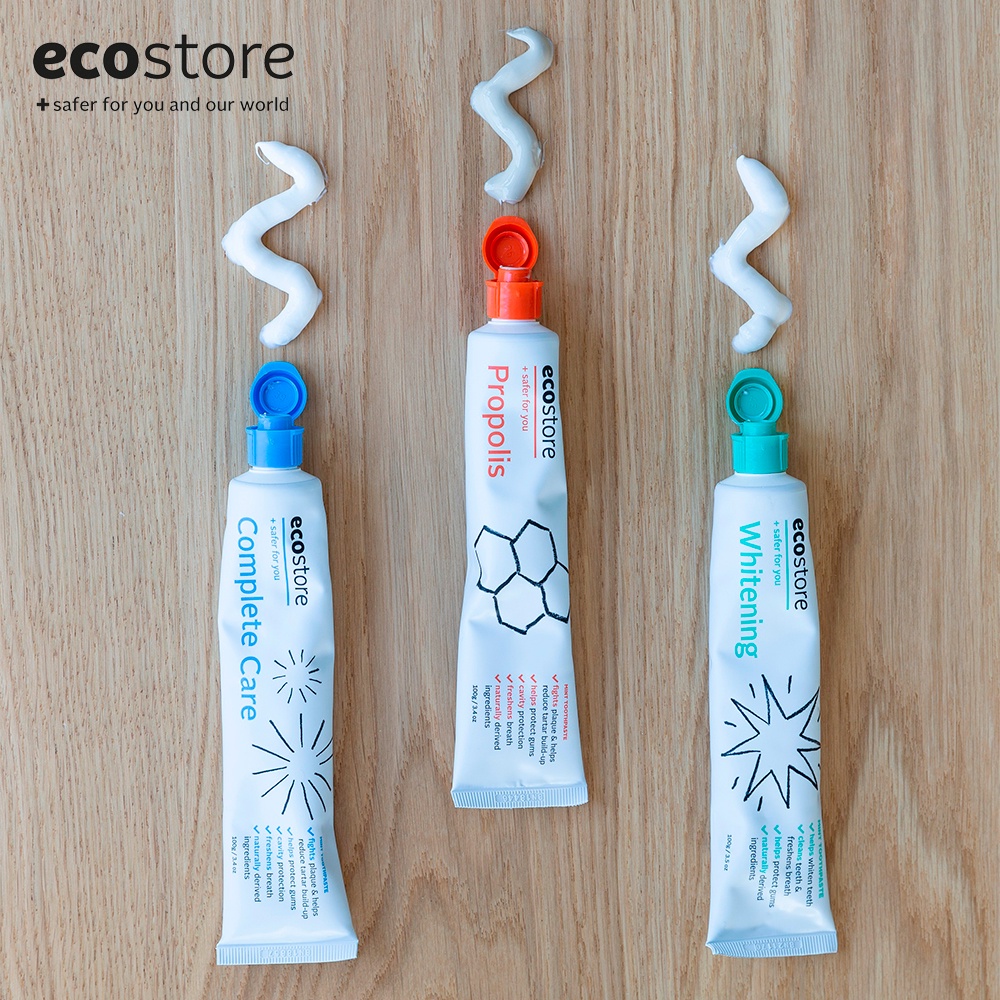 Ecostore Kem đánh răng làm trắng gốc thực vật 100g (Toothpaste Whitening)