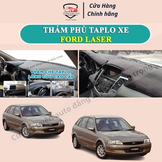Thảm taplo Ford LASER bằng lông Cừu 3 lớp hoặc Da Cacbon