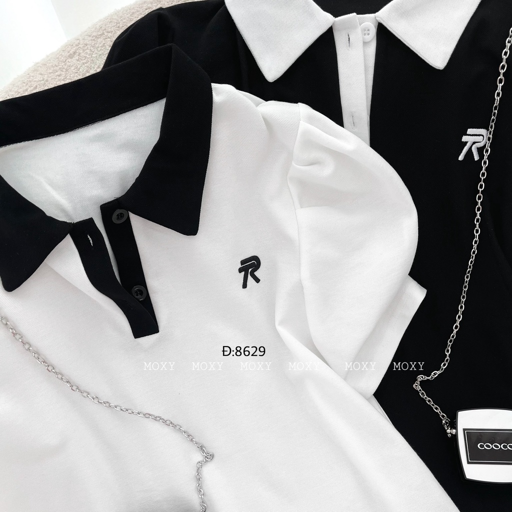 SP008629 - Đầm thun polo phối túi