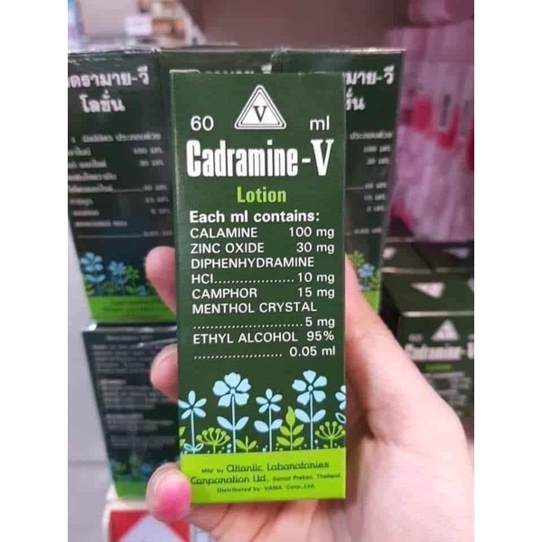 Cardramine -v giảm mẫn ngứa thái lan