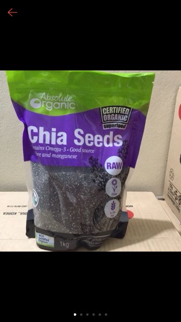 Hạt chia Seeds Tím Úc 1kg