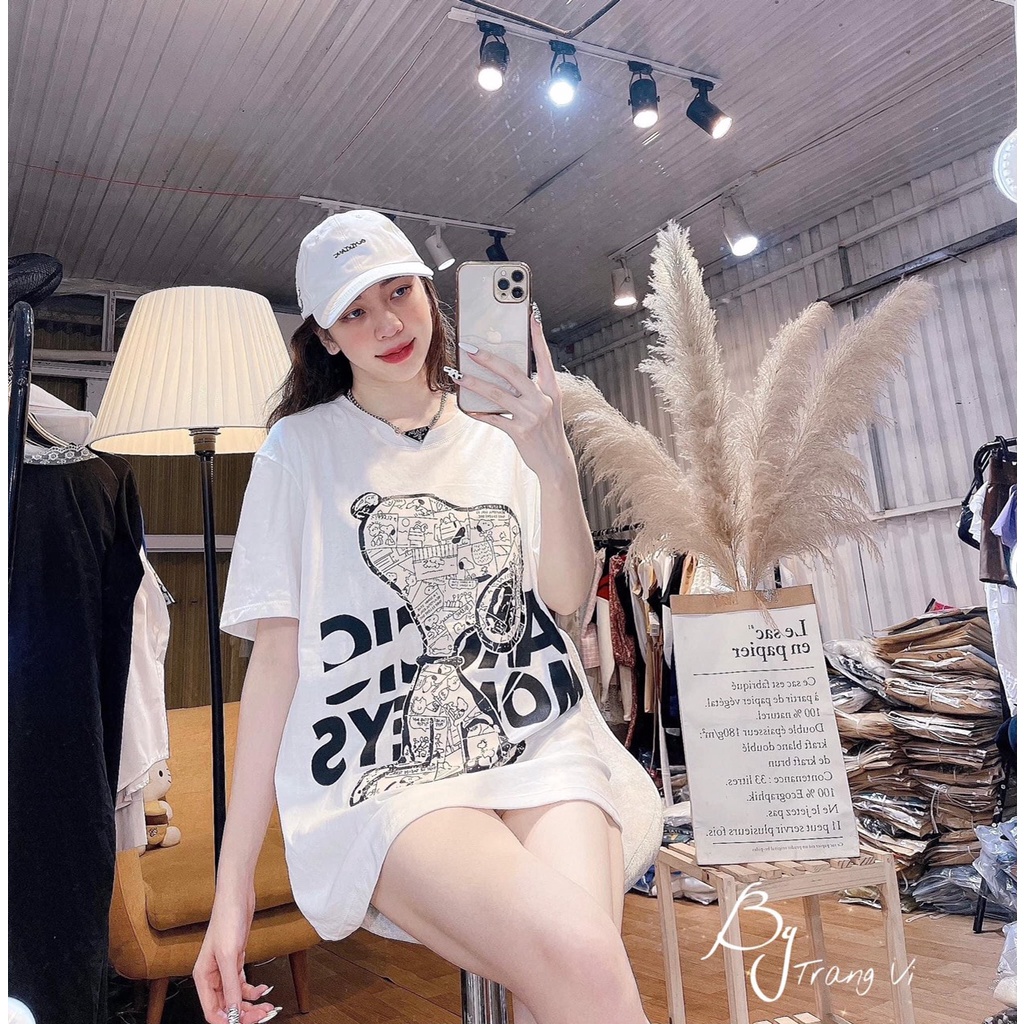 [ Hàng Chuẩn ] Áo Thun Nữ Quảng Châu Chất Mềm Mịn Mát Unisex