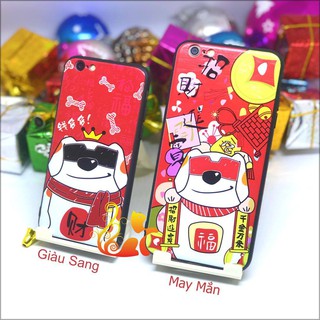 Ốp Lưng Iphone - Chó Phú Quý - 5/5s/6/6s/7/7+/8/8+/X