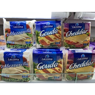 LACTIMA PHÔ MAI LÁT CHEDDAR/GOUDA/MOZZARELLA 200G (12 LÁT)