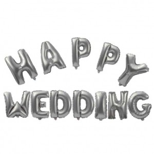 Bóng chữ Happy Wedding - trang trí tiệc cưới