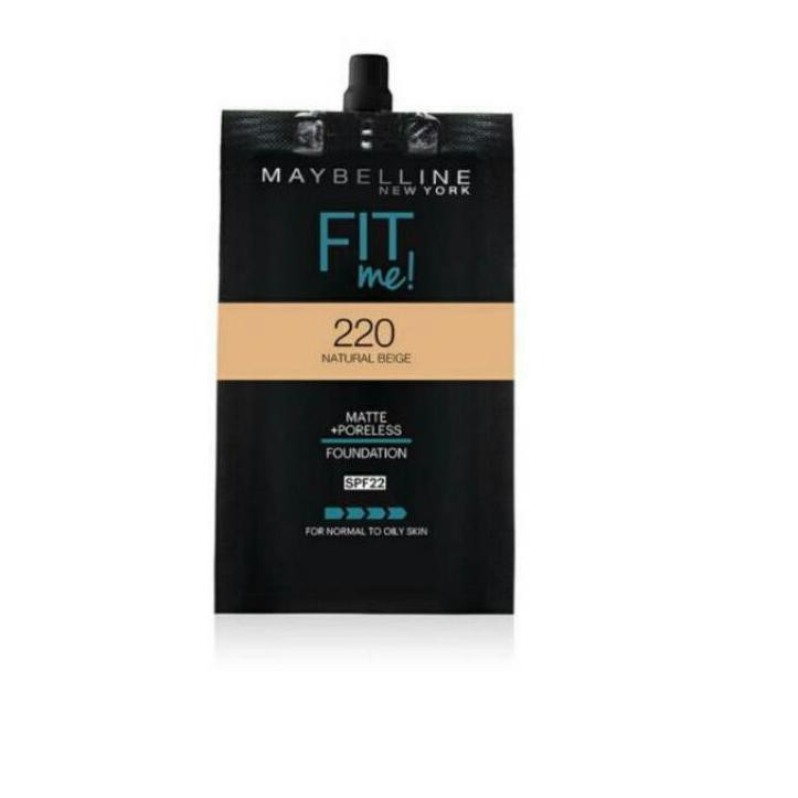 (hàng Mới Về) Kem Nền Maybelline Fit Me 5ml Chất Lượng Cao | BigBuy360 - bigbuy360.vn