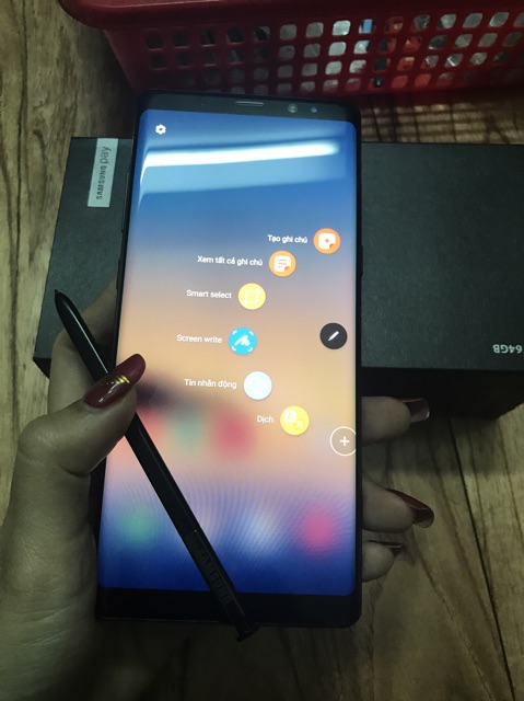 Điện Thoại Samsung Galaxy Note 8 Fullbox Bản Nhật zin keng|| Cấu hình khủng với chip Snapdargon 835|| Mới likenew 99%