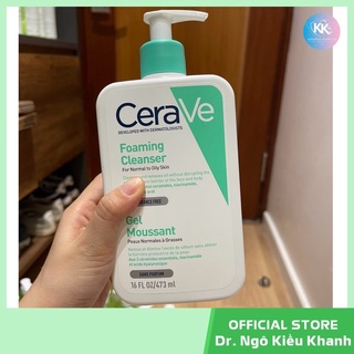 Sữa Rửa Mặt Cerave Foaming Cleanser 237ml