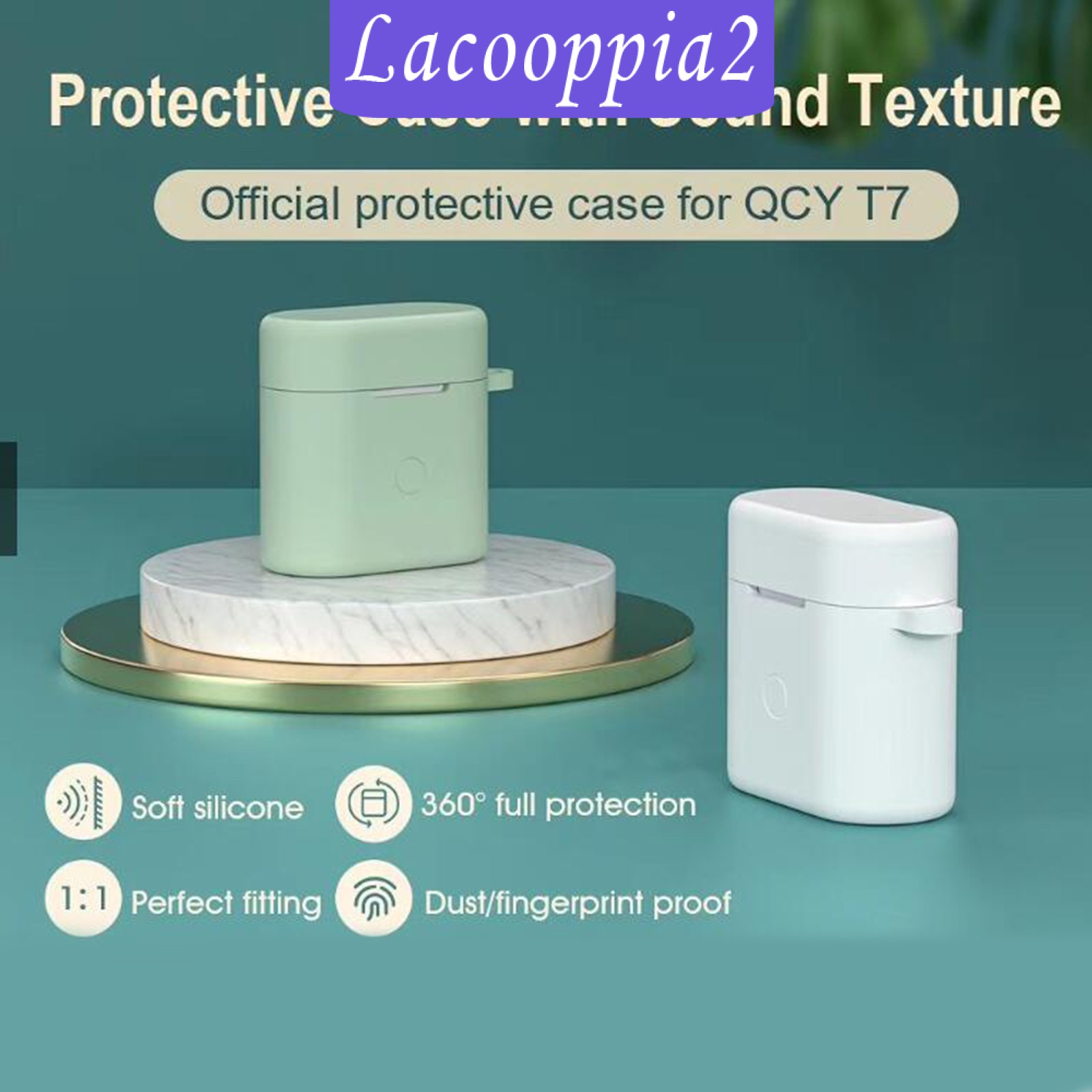 Vỏ Silicone Chống Sốc Cho Tai Nghe Qcy T7