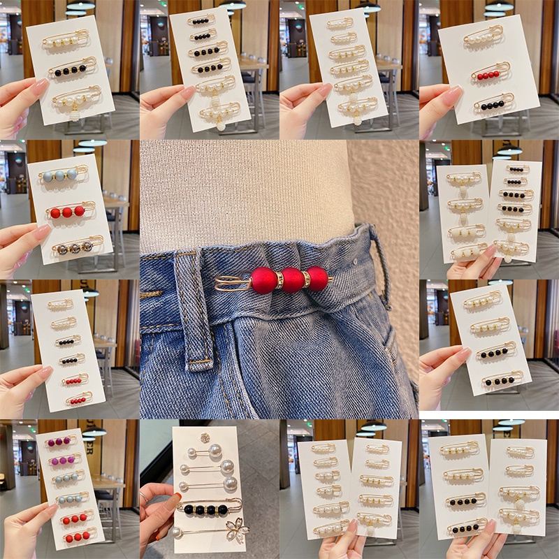 2/12 Trâm Cài Áo Đính Ngọc Trai Sang Trọng