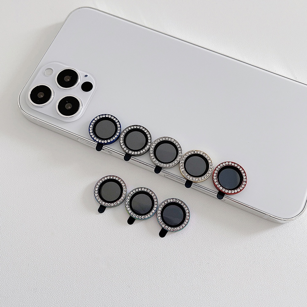 Khung Bảo Vệ Ống Kính Camera Bằng Kim Loại Cho iPhone 13 Pro Max / 12 / 12 Pro / 11 Pro Max / 12 Pro Max / 13 / 12