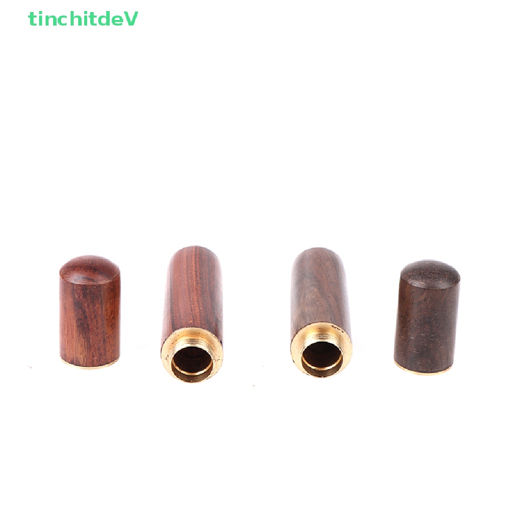 1 Hộp Đựng Tăm Xỉa Răng Bằng Gỗ Mun Mini Handmade