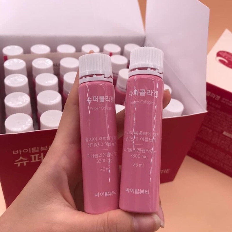 Collagen Dưỡng Trắng Săn Chắc Da rõ rệt sau 2 tuần VB Program Super Collagen