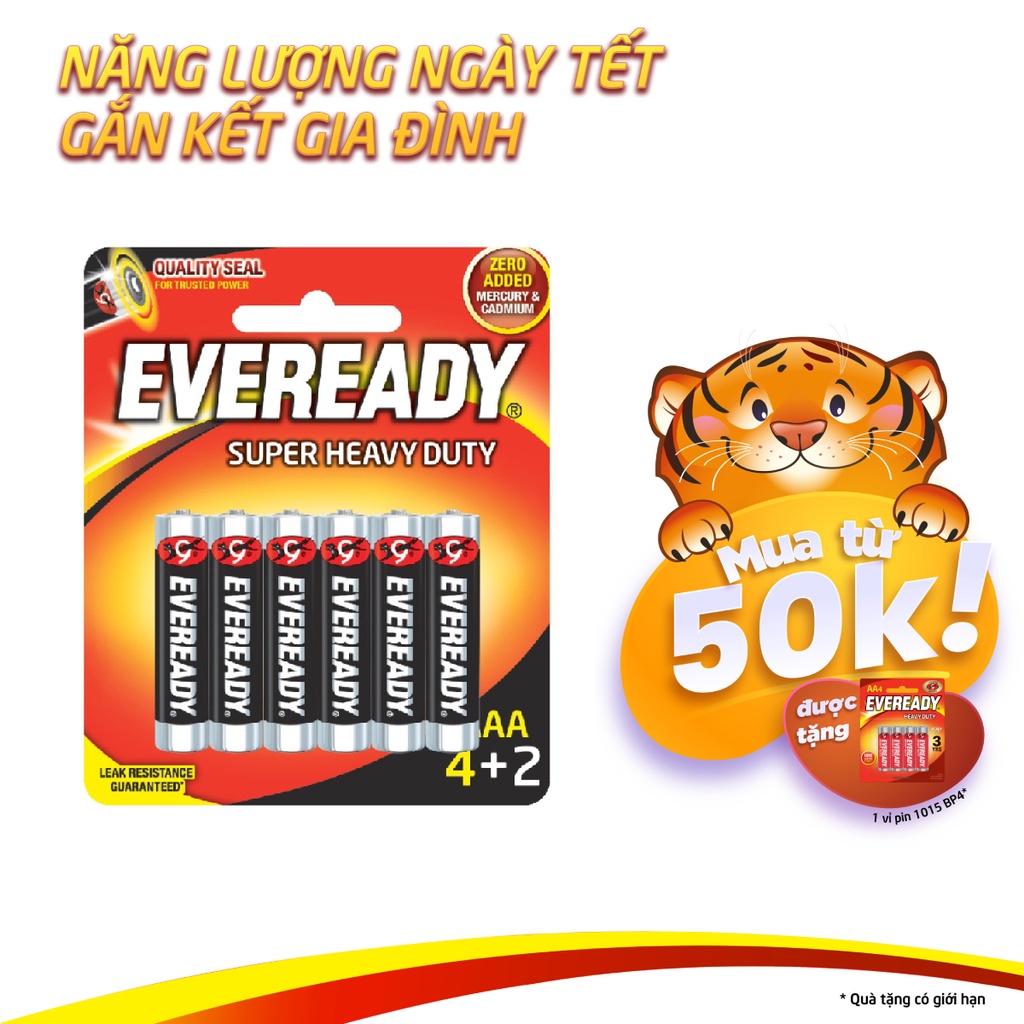 Pin Energizer Eveready Supper Heavy Duty - 100628874