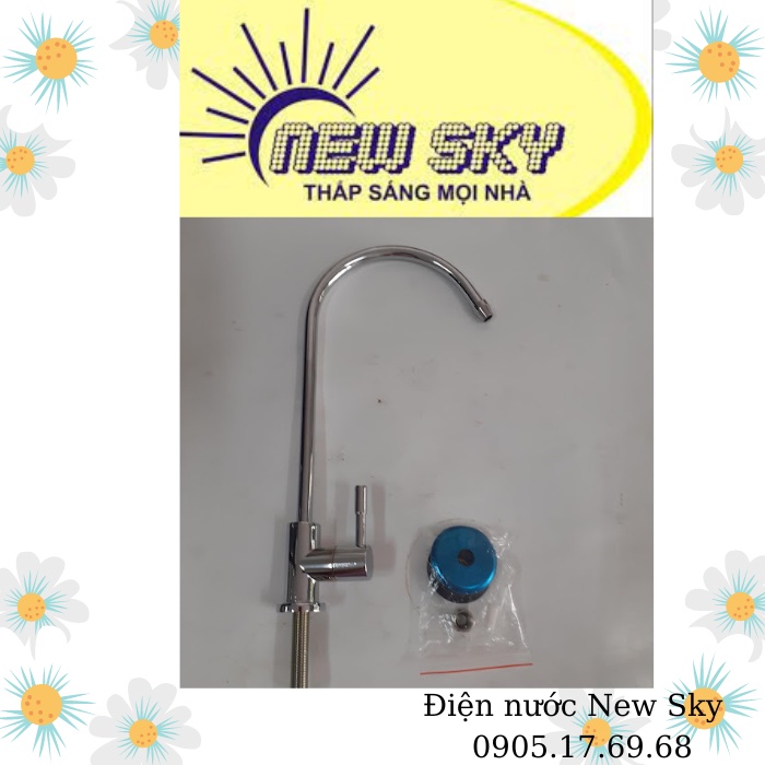 Vòi cổ ngỗng inox dùng cho cây máy nước nóng lạnh