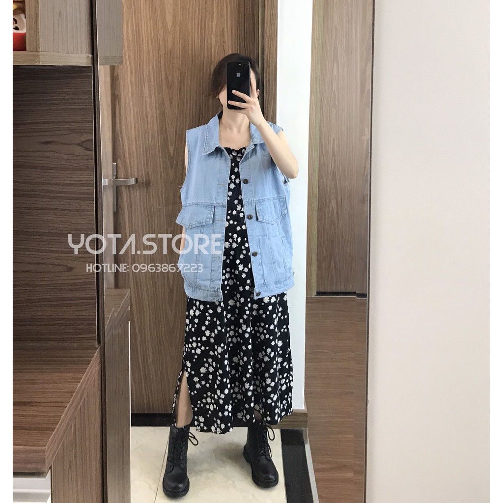 Áo khoác jeans gile - KJ58