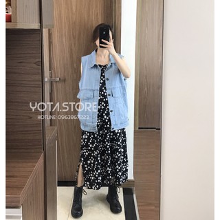 Áo khoác jeans gile - kj58