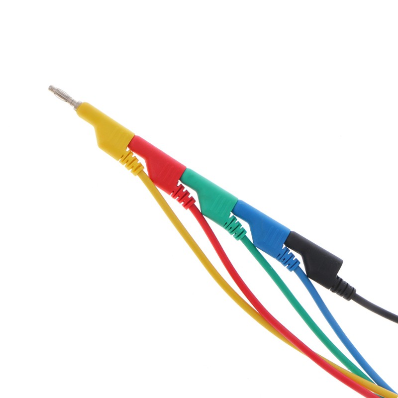 Set 5 dây cáp bắp chuối 4mm cho đồng hồ vạn năng