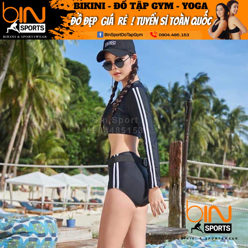Đồ Bơi Nữ Dài Tay Freesize Bin Sports BHV073