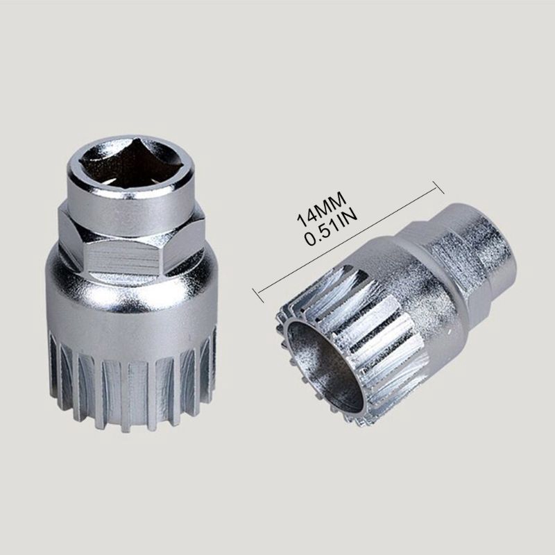 Bộ cờ lê tháo sửa chữa trục giữa xe đạp 3 trong 1 tiện lợi