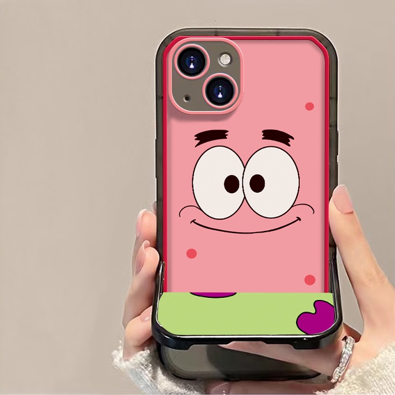 Ốp Điện Thoại TPU Silicon Mềm Trong Suốt Chống Sốc Có Giá Đỡ Cho IPhone 13 12 11 Pro Max 8 7 6S Plus XR XS SE 2020