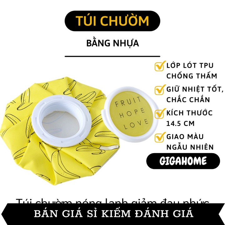 Túi Chườm Nóng Lạnh GIGAHOME Túi Chườm Đá Giữ Nhiệt Tốt, Giảm Đau Bụng Kinh, Đau Nhức 6959