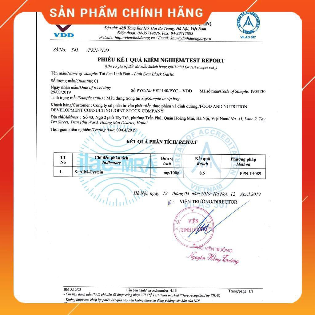 Tỏi đen Linh Đan cao cấp 100g cao cấp