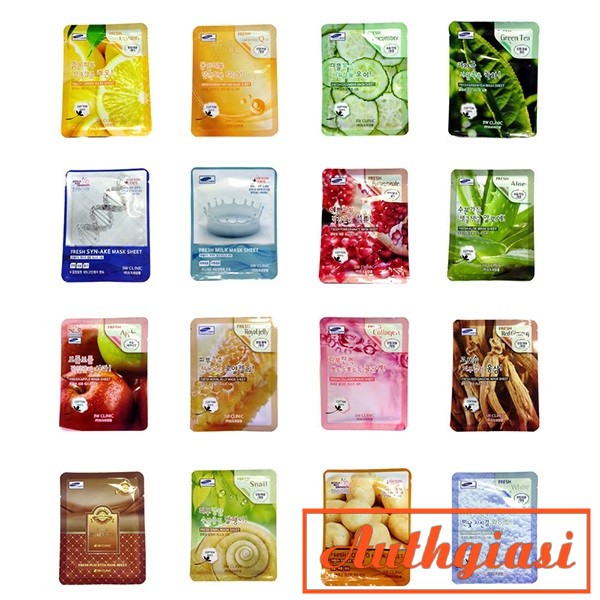 Mặt nạ 3W Clinic Fresh Mask dưỡng da hiệu quả 23ml [Nhiều Vị] | BigBuy360 - bigbuy360.vn