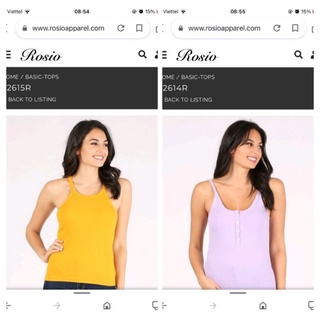 Áo hai dây Rosie
