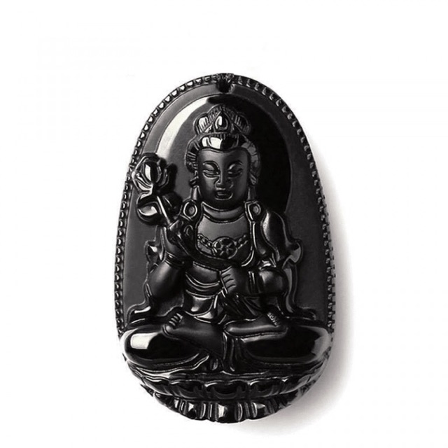 Phật bản mệnh tuổi Ngọ – Đại Thế Chí Bồ Tát đá Obsidian