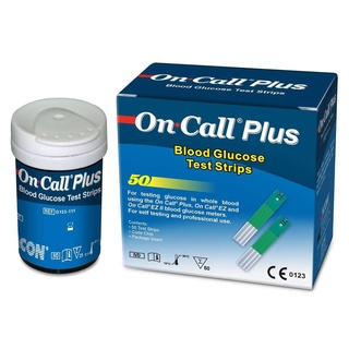Que thử đường huyết On Call Plus (hàng chính hãng -hộp 50 que)
