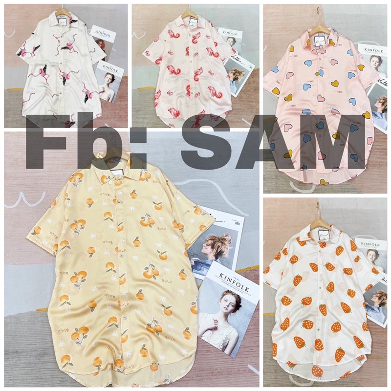 váy ngủ sơ mi mặc nhà vải mango