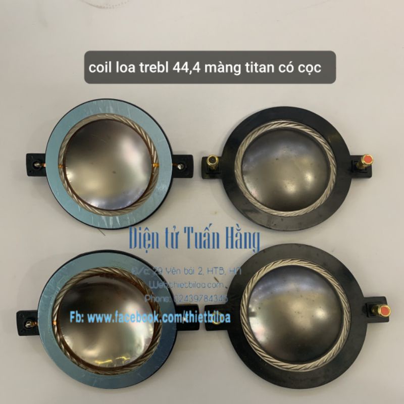 combo 4 coil loa trebl 44,4 có cọc