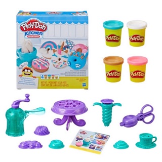 Đồ chơi bánh donut sắc màu đất nặn Playdoh