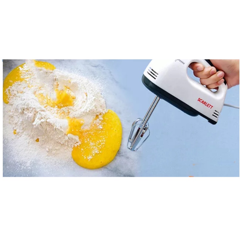 Máy đánh trứng cầm tay Scar máy đánh trứng tự động Máy Đánh Trứng Cầm Tay 7 Tốc Độ