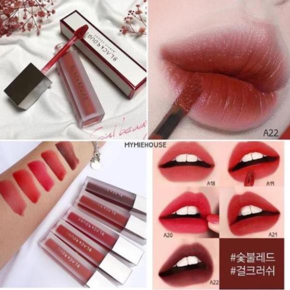 Son kem handmade Black tông trầm - full mã hot A6 A12 A32 A28 | Thế Giới Skin Care