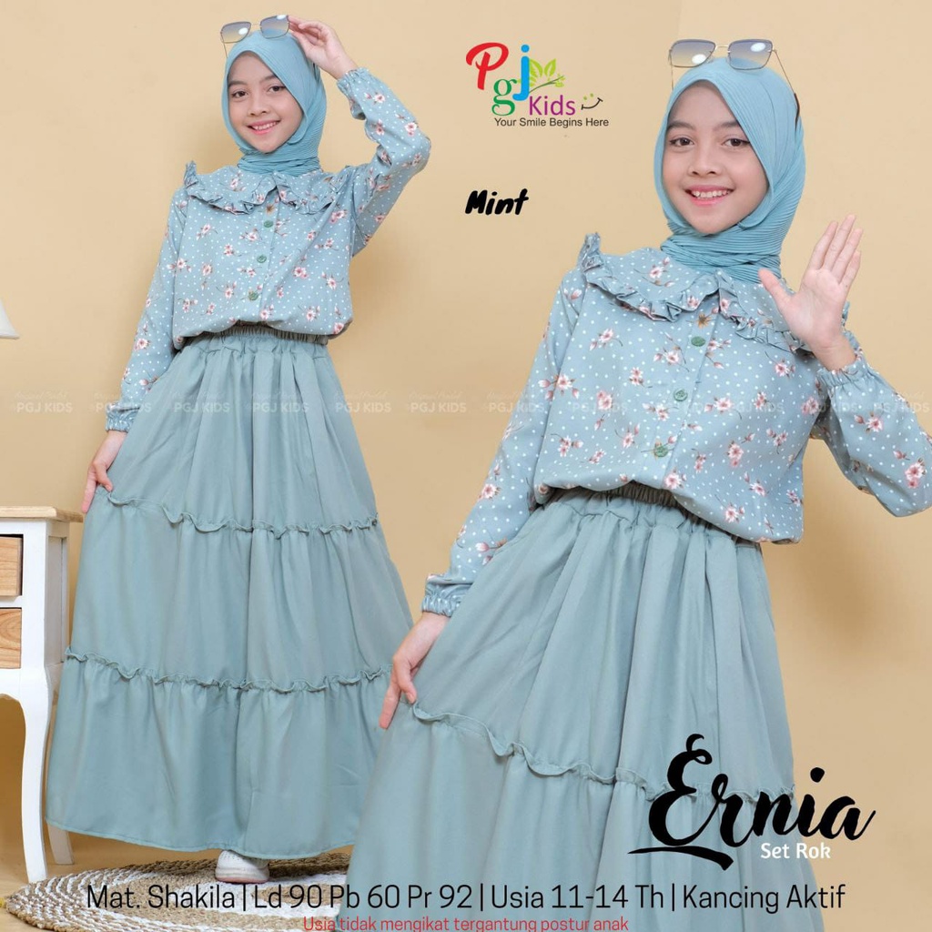 Ernia SET Váy Thanh Thiếu Niên Của Trẻ Em