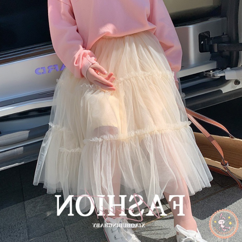 Đầm Xòe Xếp Tầng Lưng Thun Thời Trang Mùa Hè Xinh Xắn Cho Bé Gái