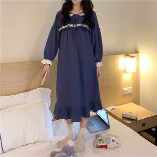 [ORDER] Váy dài phối tay ren tiểu thư