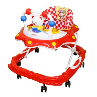 Xe Tập Đi Nhựa Chợ Lớn L4 Con Mèo (Có nhạc ) - M1555B-XTĐ - Dành Cho Bé Từ 6 - 12 Tháng