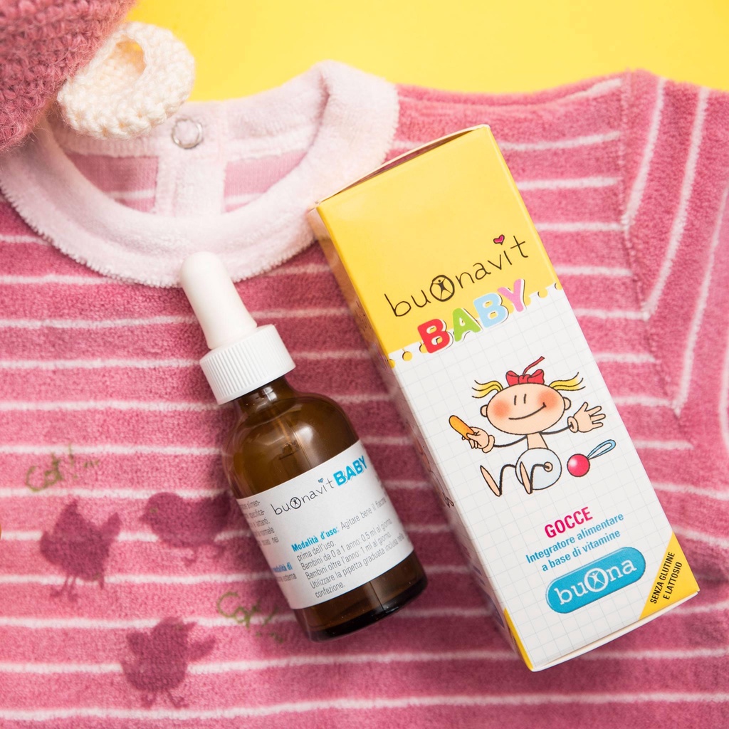 Buonavit Baby bổ sung vitamin, hỗ trợ quá trình chuyển hóa, tăng hấp thu, giảm biếng ăn, tăng đề kháng