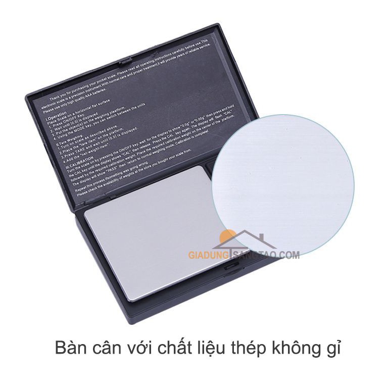 Cân tiểu ly bỏ túi M2 200g, 300g, 500g