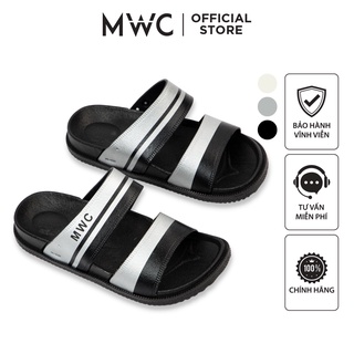 Dép MWC 7674 - Dép Nam 2 Quai Ngang Basic Phối Màu Cực Đẹp,Dép Cao Cấp,Siêu Bền Đẹp, Mẫu Mới Giá Tốt